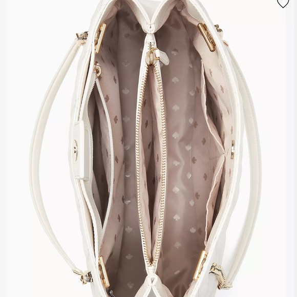 Kate Spade Carey Tote
COLOR:
Parchment
NWT - Picture 4 of 16